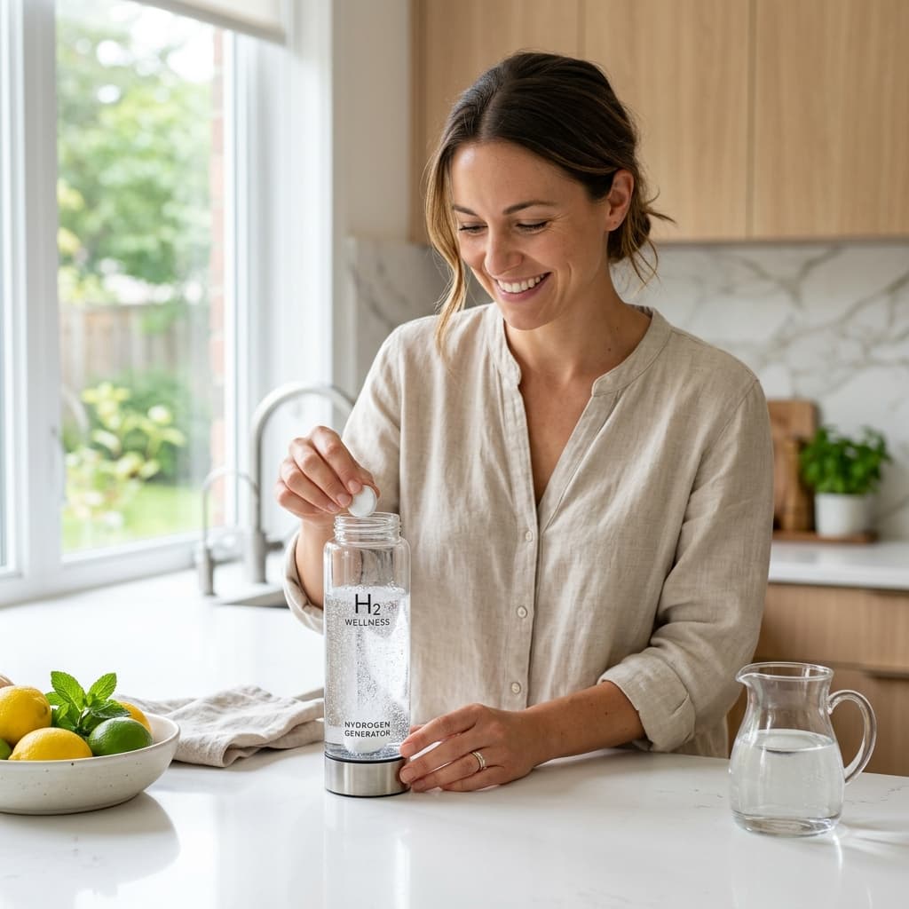 Wasserstoffwasser selbst herstellen