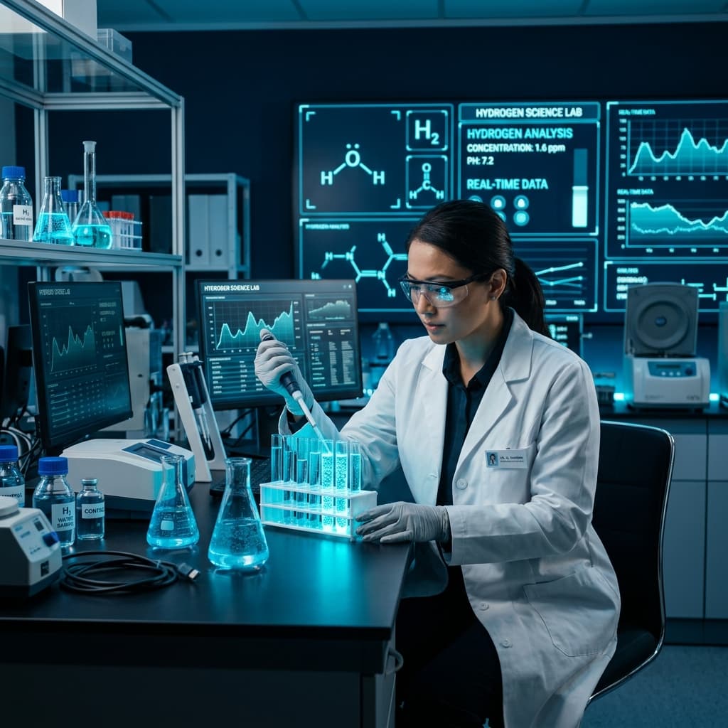 Wissenschaftliche Studien zu Wasserstoffwasser