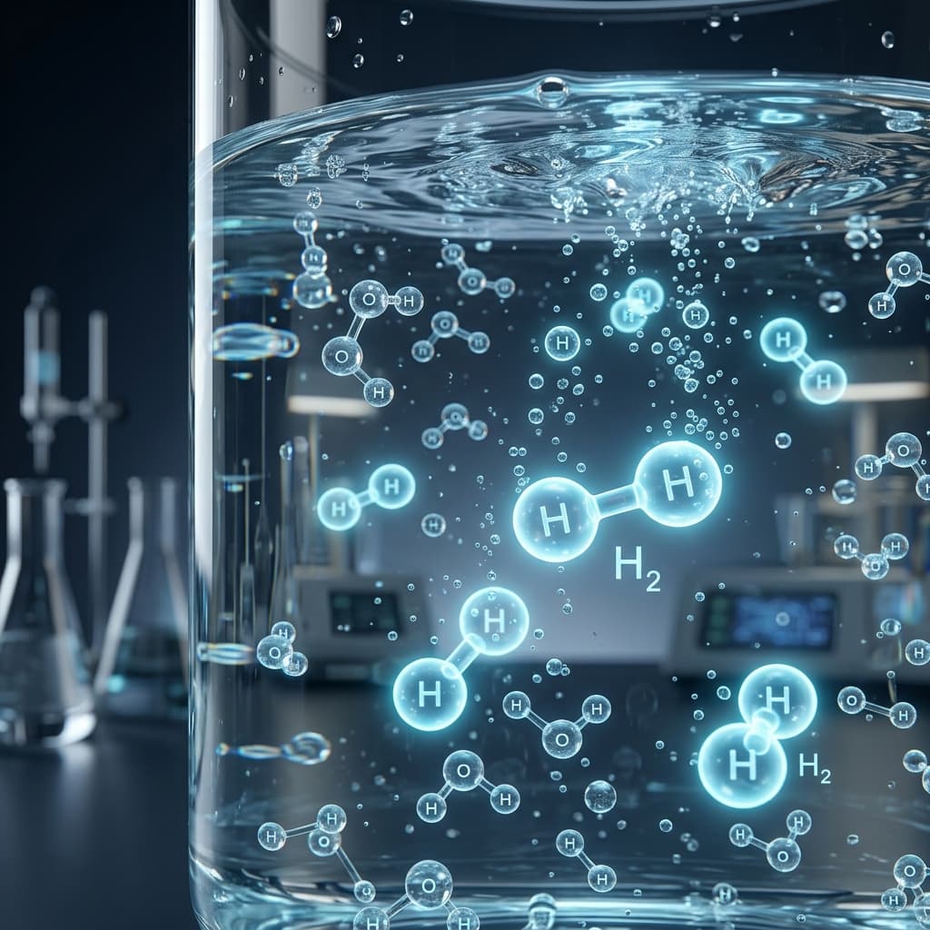Wasserstoffwasser Wirkung – molekularer Wasserstoff